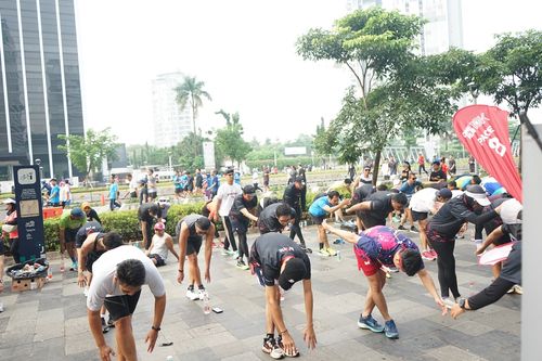 Race photo from One Run 10K Vibes 2024