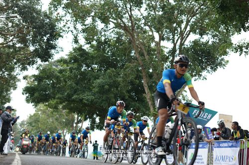 Race photo from Cycling de Jabar 2024