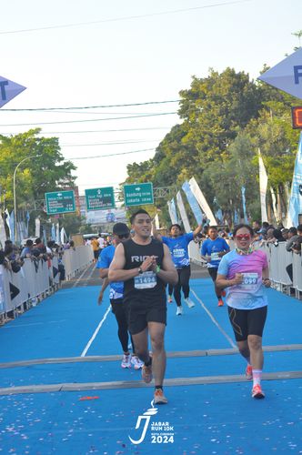 Race photo from Jabar Run 10K 2024