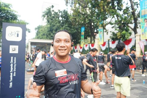 Race photo from One Run 10K Vibes 2024