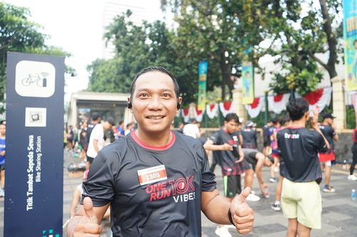 Race photo from One Run 10K Vibes 2024