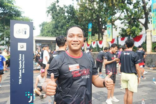 Race photo from One Run 10K Vibes 2024