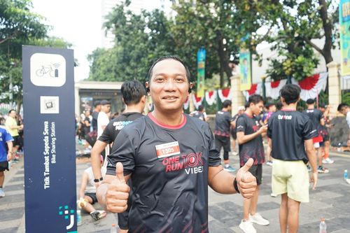 Race photo from One Run 10K Vibes 2024