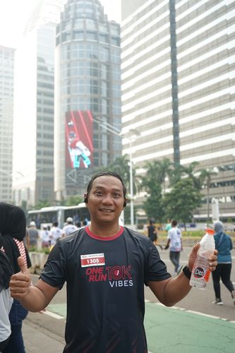 Race photo from One Run 10K Vibes 2024