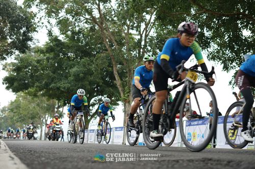 Race photo from Cycling de Jabar 2024
