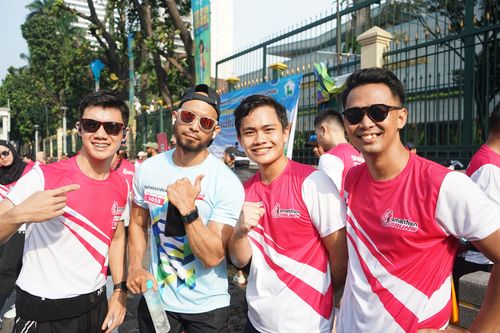 Race photo from Smartfren Run 2024 Vibes