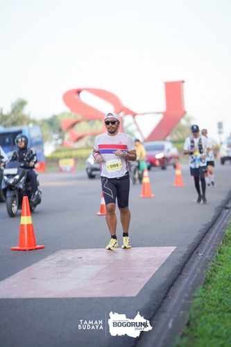 Race photo from Taman Budaya x BOGORUN 2025