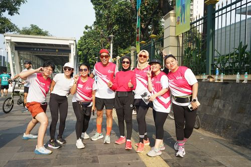 Race photo from Smartfren Run 2024 Vibes
