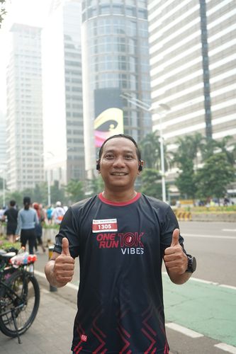 Race photo from One Run 10K Vibes 2024