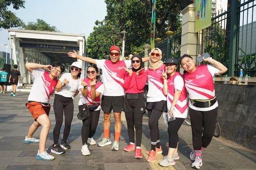 Race photo from Smartfren Run 2024 Vibes