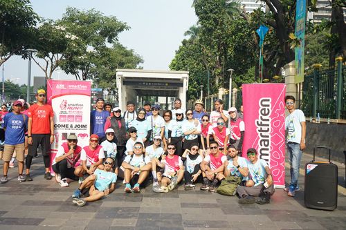 Race photo from Smartfren Run 2024 Vibes