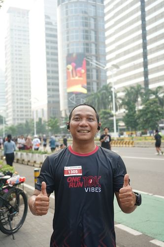 Race photo from One Run 10K Vibes 2024