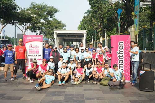 Race photo from Smartfren Run 2024 Vibes
