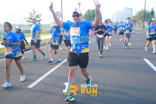 Race photo from ISOPLUS RUN 2025 - JAKARTA