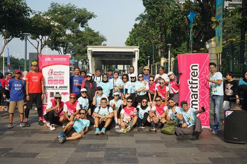 Race photo from Smartfren Run 2024 Vibes