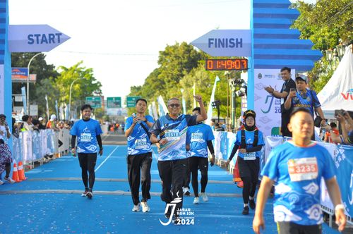Race photo from Jabar Run 10K 2024
