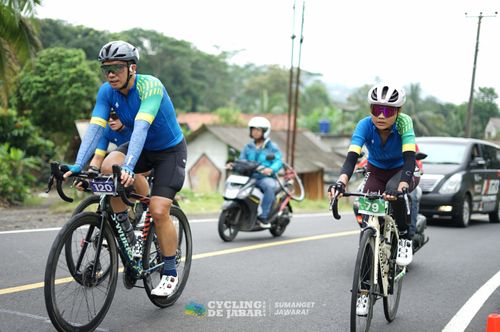 Race photo from Cycling de Jabar 2024