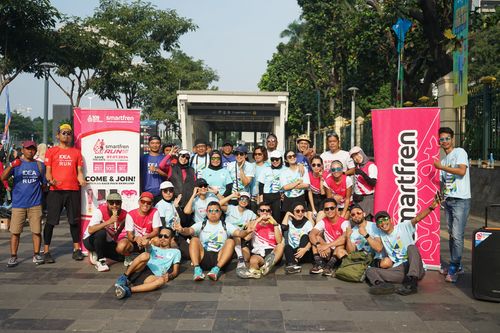 Race photo from Smartfren Run 2024 Vibes