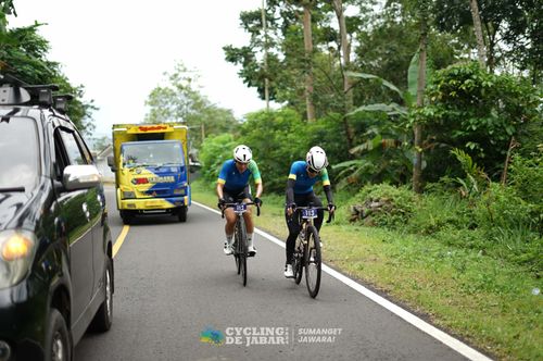 Race photo from Cycling de Jabar 2024