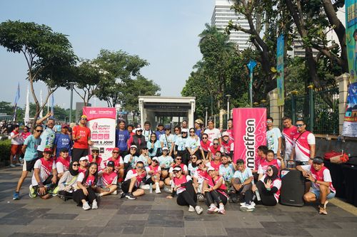 Race photo from Smartfren Run 2024 Vibes