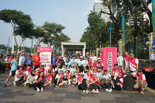 Race photo from Smartfren Run 2024 Vibes