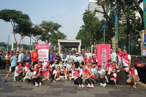 Race photo from Smartfren Run 2024 Vibes