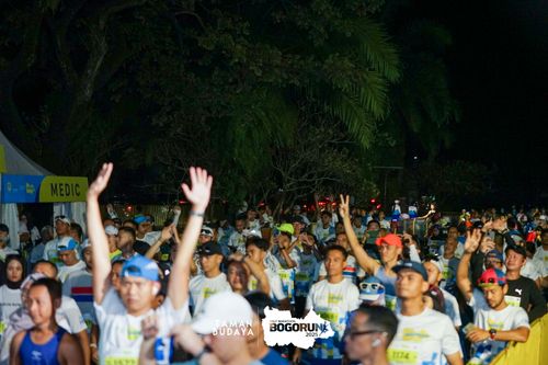 Race photo from Taman Budaya x BOGORUN 2025