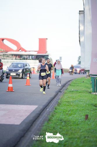 Race photo from Taman Budaya x BOGORUN 2025