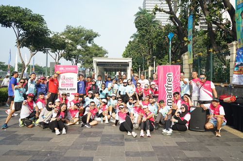 Race photo from Smartfren Run 2024 Vibes