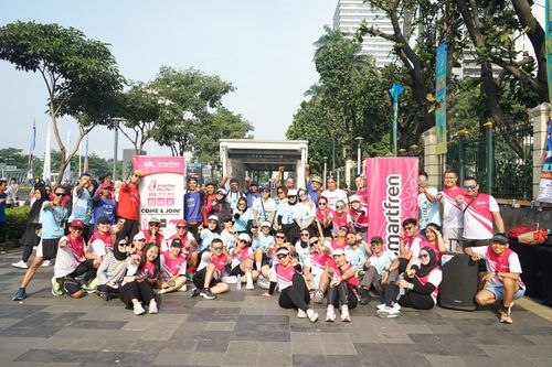 Race photo from Smartfren Run 2024 Vibes
