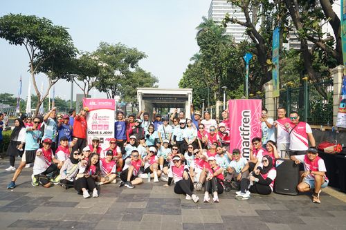 Race photo from Smartfren Run 2024 Vibes