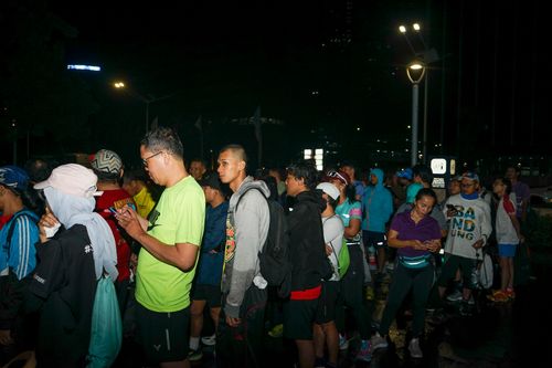 Race photo from Road to BAF Lions Run 2024