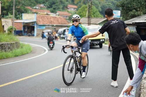 Race photo from Cycling de Jabar 2024