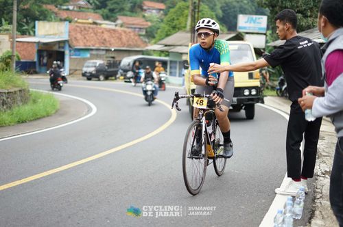 Race photo from Cycling de Jabar 2024