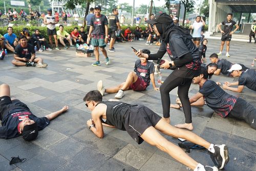 Race photo from One Run 10K Vibes 2024