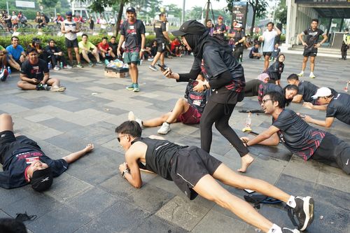 Race photo from One Run 10K Vibes 2024