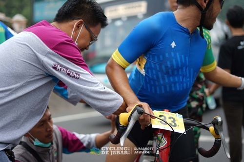 Race photo from Cycling de Jabar 2024