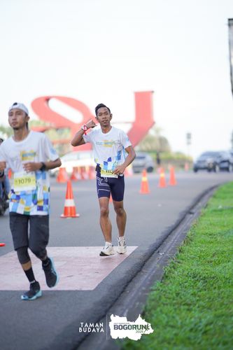 Race photo from Taman Budaya x BOGORUN 2025