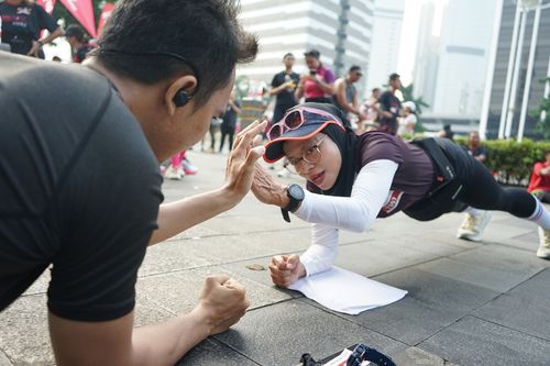 Race photo from One Run 10K Vibes 2024