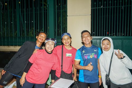 Race photo from Road to BAF Lions Run 2024
