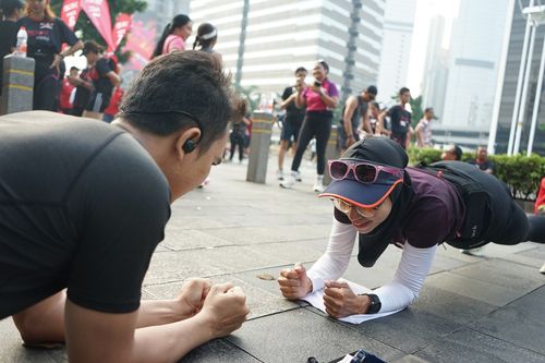 Race photo from One Run 10K Vibes 2024