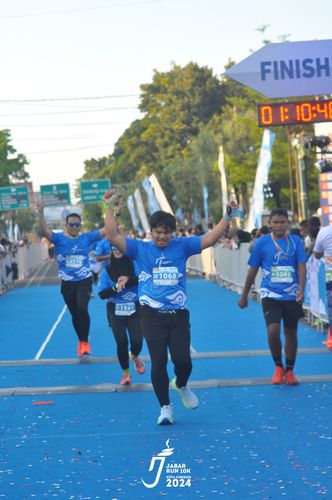 Race photo from Jabar Run 10K 2024