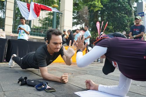 Race photo from One Run 10K Vibes 2024