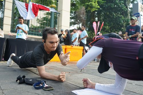 Race photo from One Run 10K Vibes 2024