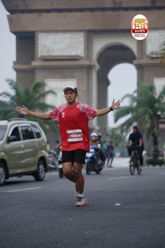 Race photo from Kediri Half Marathon 2025