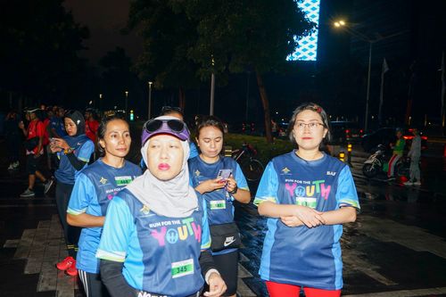 Race photo from Road to BAF Lions Run 2024