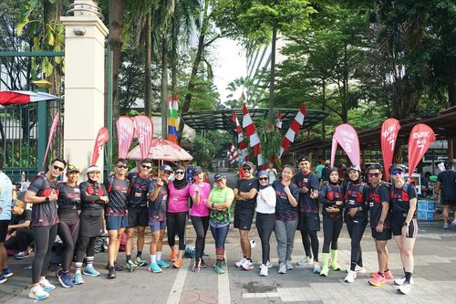 Race photo from One Run 10K Vibes 2024