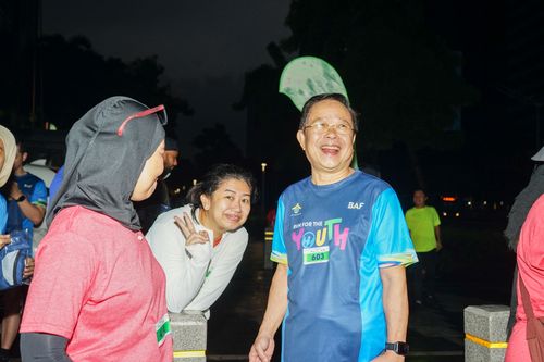 Race photo from Road to BAF Lions Run 2024