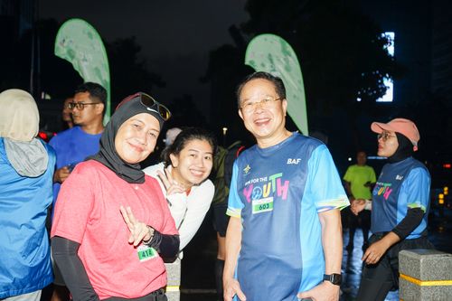 Race photo from Road to BAF Lions Run 2024