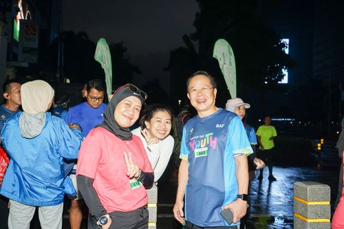 Race photo from Road to BAF Lions Run 2024